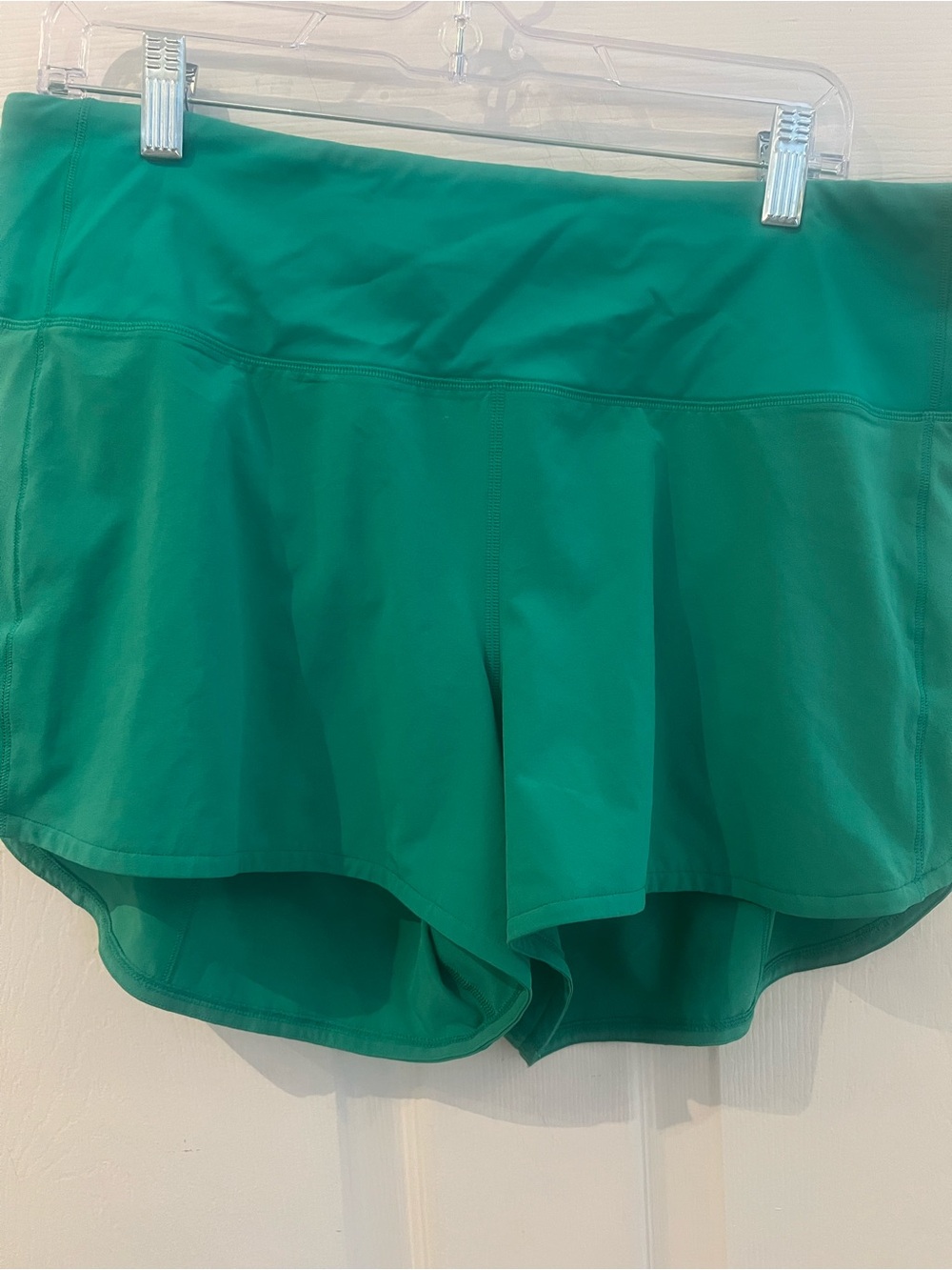 lululemon athletica Teal Green Athletic Skort Shorts